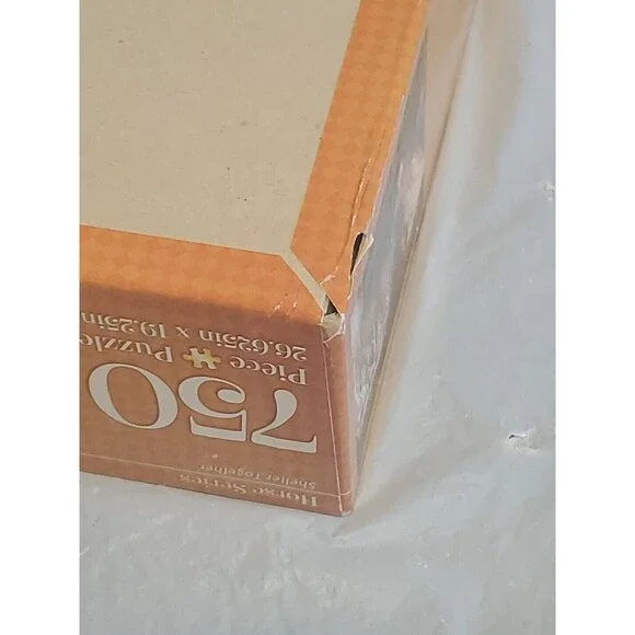 Creative Horse Series Shelter Together 750 Piece Puzzle 26.625” x 19.25” NIB - Picture 12 of 12